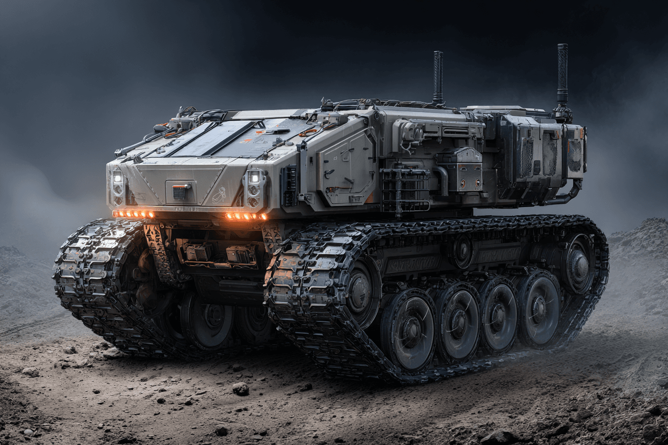 Tracked vehicle platform